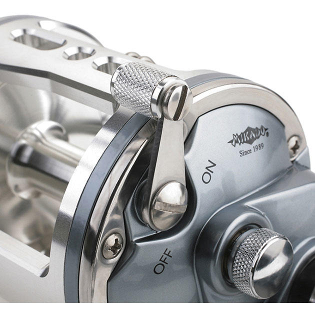 Мультипликаторная катушка Mikado BALTIC COD ALCV 30 left handle
