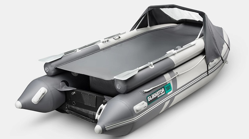 Лодка ПВХ Gladiator E380PROX надувная