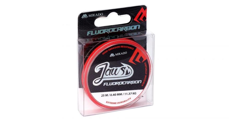 Леска флюрокарбоновая Mikado JAWS FLUOROCARBON 0,45 (25 м) - 13.44 кг.