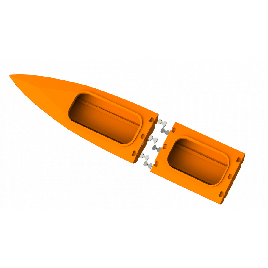 Пластиковая байдарка Старт-3