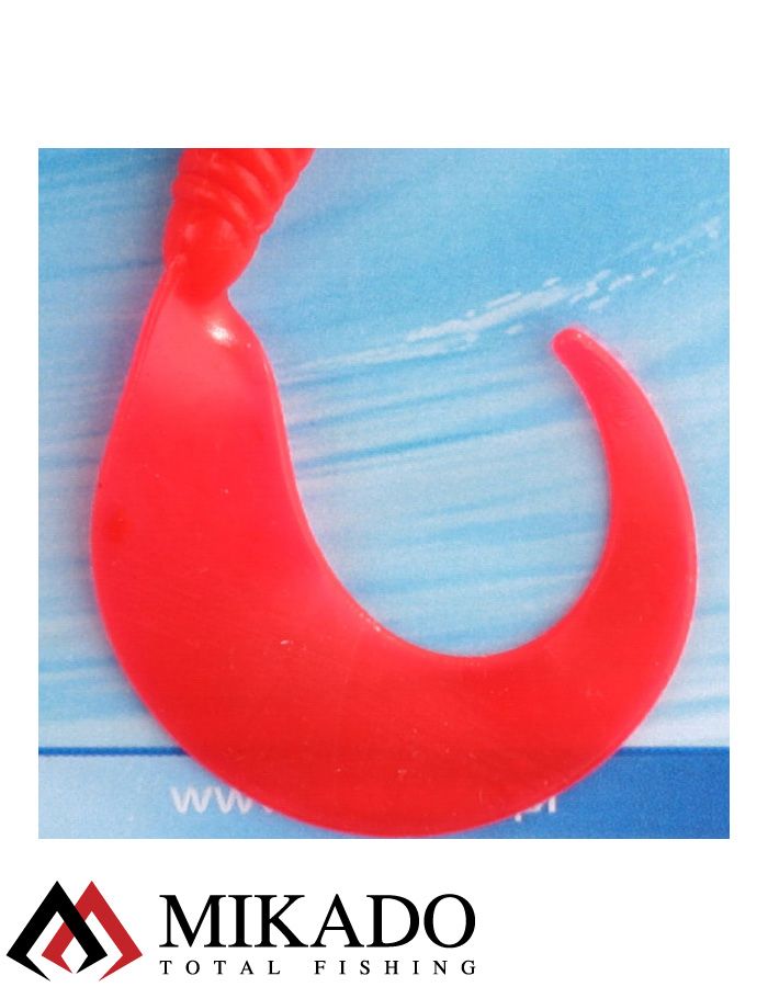 Морская оснастка Mikado PILK TWIST RIG 14см, крючок № 8/0 (RED)