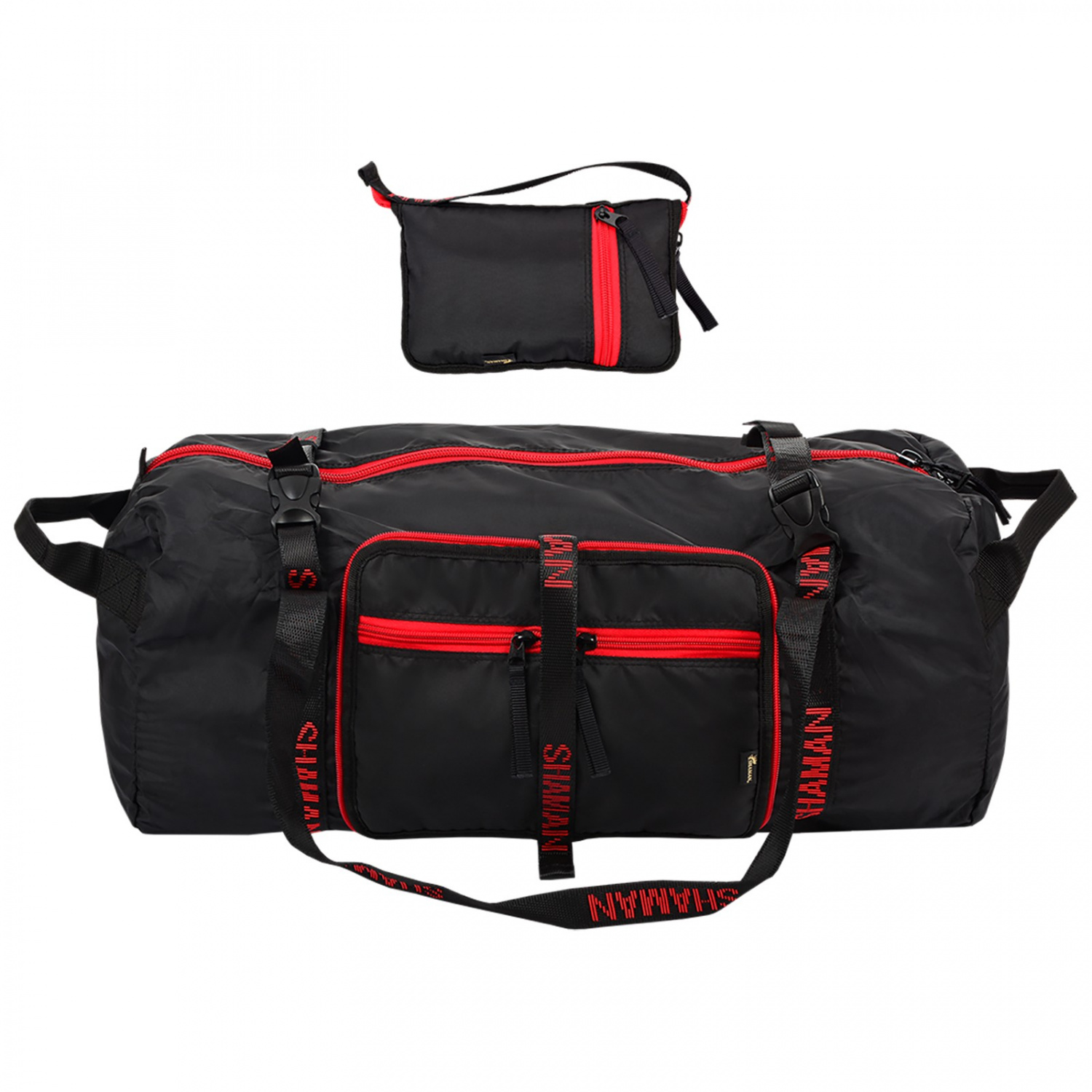 Сумка-баул «Compact» ХСН Black/Red 100 л. S-944