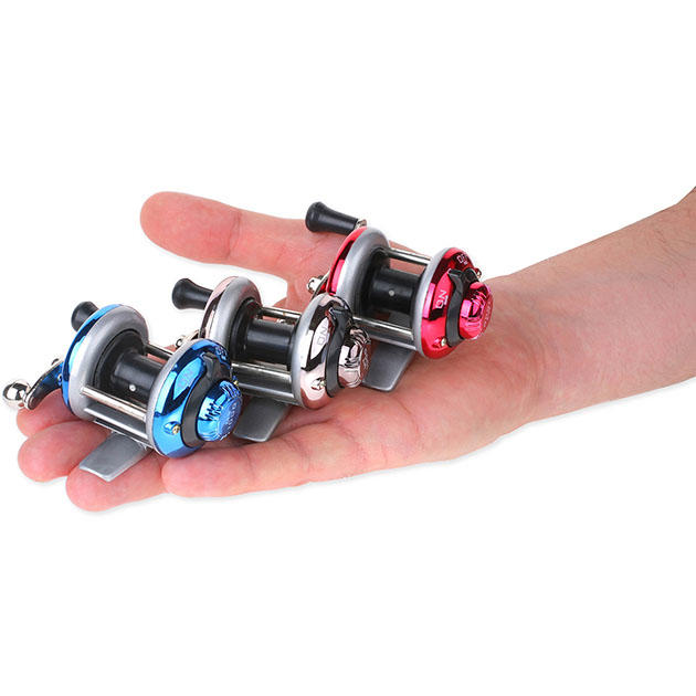 Мультипликаторная катушка Mikado MINITROLL MT 1000 красный