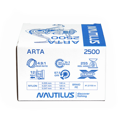 Катушка Nautilus Arta 2500 NEW