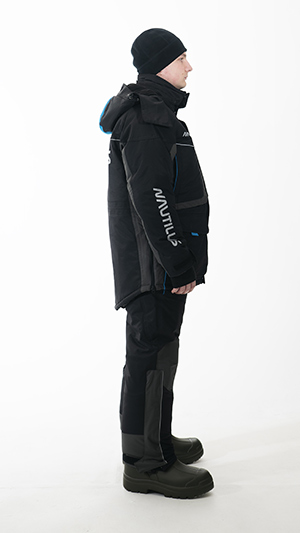 Костюм зимний Nautilus Comfort (мембрана WinTex) t 0/ -25°С Black/Blue р-р  L