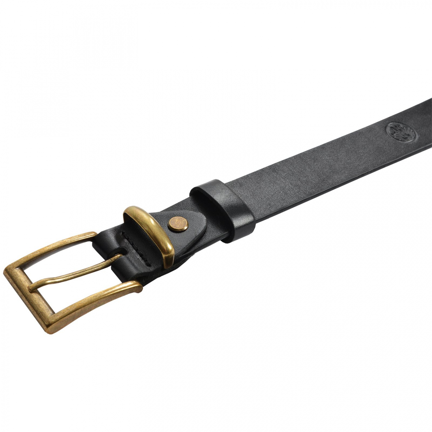 Ремень брючный Shaman ХСН Black S-930-3 № 1 - 110 см 30 мм
