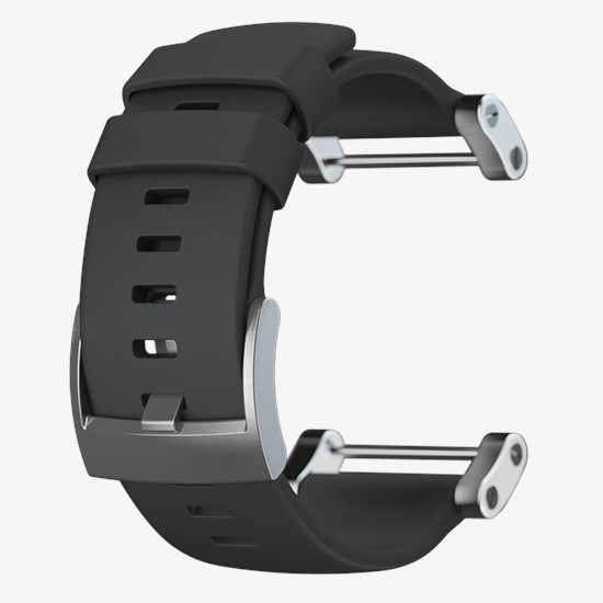 ПЛОСКИЙ СИЛИКОНОВЫЙ РЕМЕШОК SUUNTO CORE BLACK