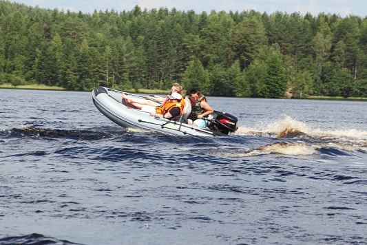 Надувная ПВХ лодка Адмирал 340 Sport Light