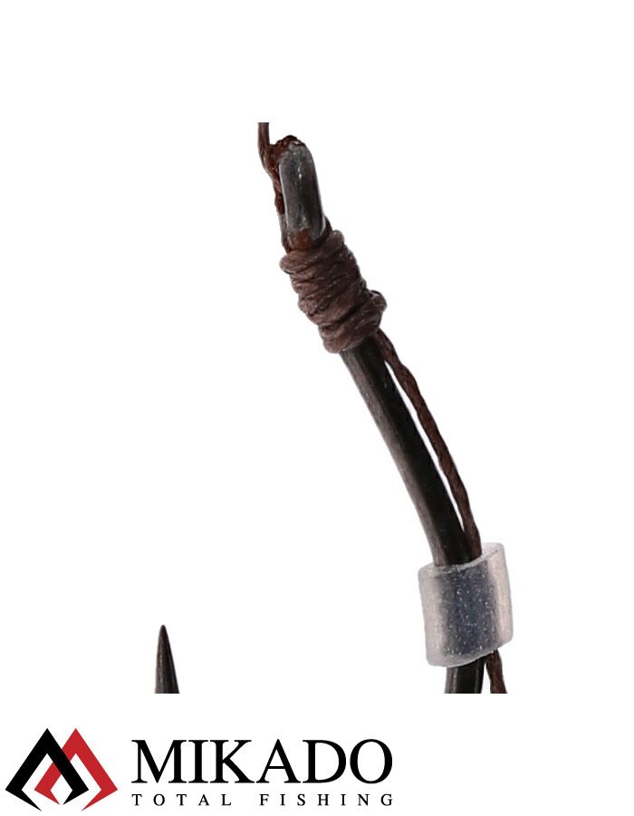 Крючки с поводками Mikado METHOD FEEDER 10 см.крючок № 14 / 0.10 мм.( 8 шт.)