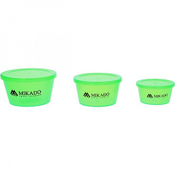 Набор коробок для наживки Mikado UAC-H403-SET (10x5,5/9x4,8/7x3,4cm) 3 шт.