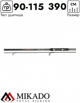 Карповое удилище Mikado PRINCESS PROFI Carp 360 / 3.00 lbs (2 секц.)