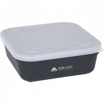 Контейнер для насадки Mikado UAC-G007 (16,5 x 16,5 x 5,5 см.) чёрная